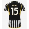 Juventus Kenan Yildiz #15 Hjemmedrakt 2023-24 Kortermet